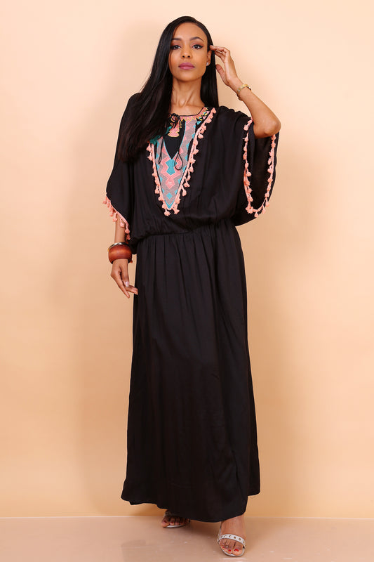 Φόρεμα boho maxi