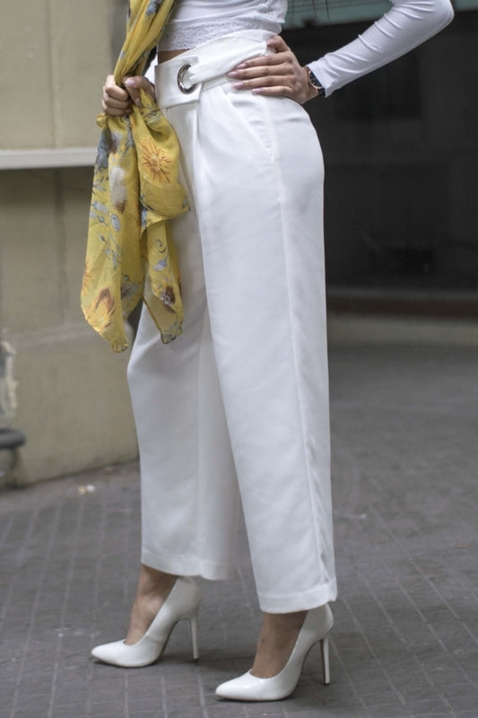 Παντελόνα ψηλόμεση σε Α γραμμή