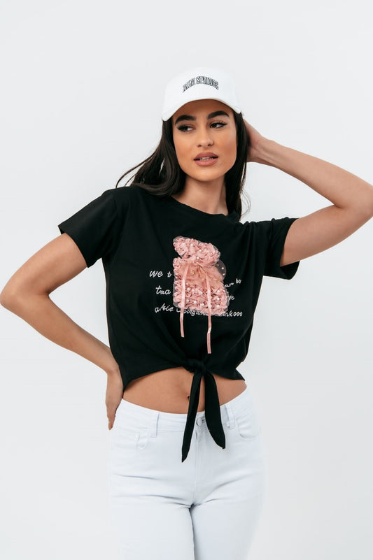 T-shirt με δέσιμο