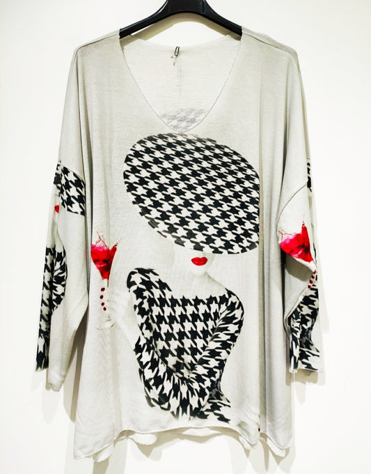 Tunic ethnic oversized