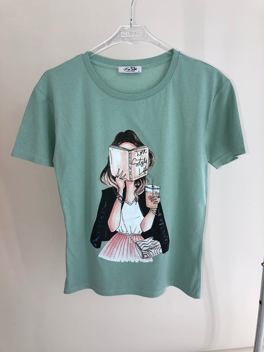 Μπλούζα με τύπωμα