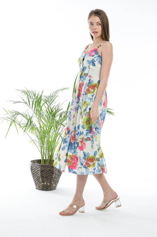Φόρεμα midi floral