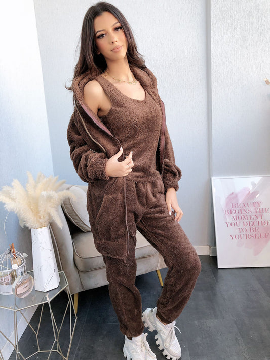 Σετ teddy φόρμα 3 τεμαχίων