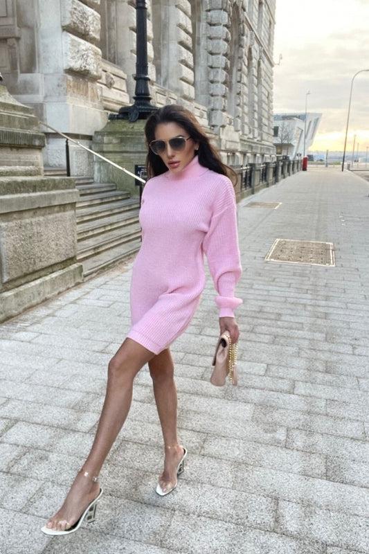 Μπλουζοφόρεμα πλεκτό ζιβάγκο