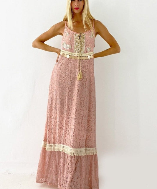 Φόρεμα maxi boho