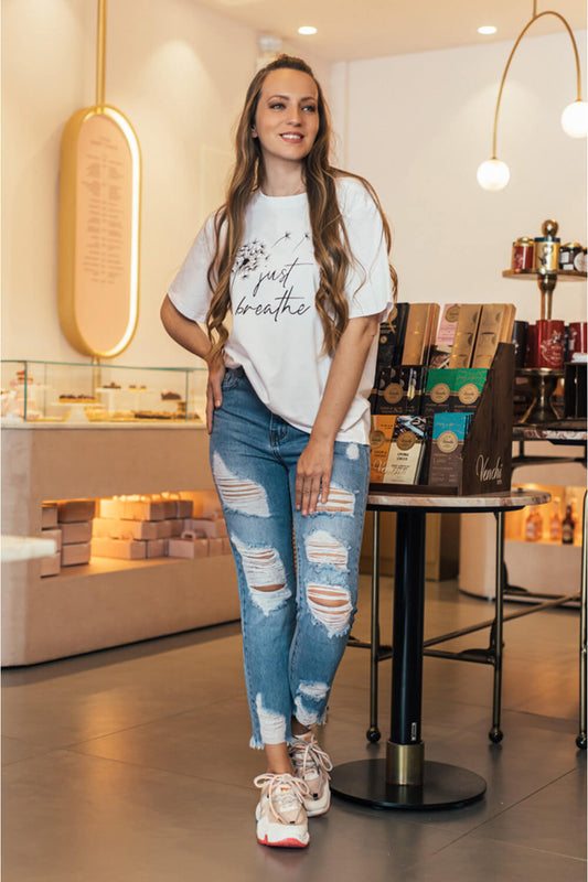 Τ-Shirt “Just Breath”