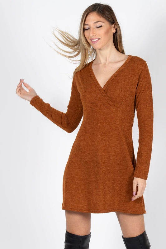 Φόρεμα μίνι κρουαζέ