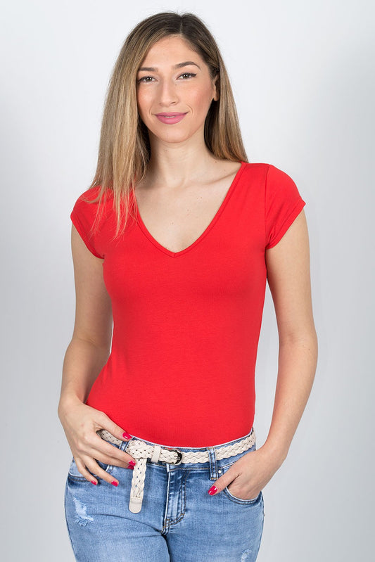 Top basics κοντομάνικο