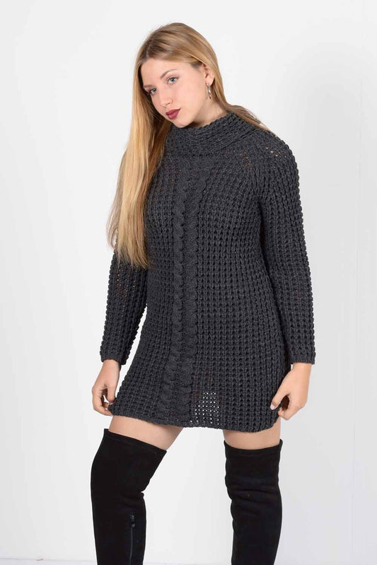 Μπλουζοφόρεμα πλεκτό ζιβάγκο