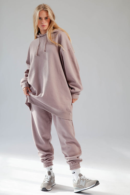 Σετ fleece φούτερ - παντελόνι