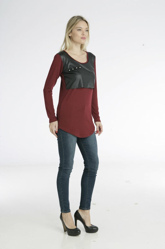 Μπλούζα με βινύλ