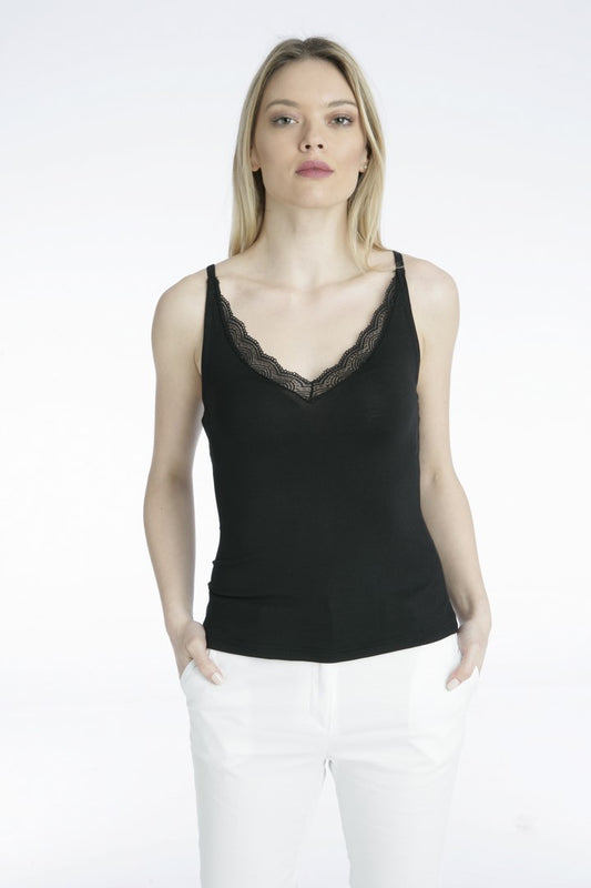 Top με ραντάκια και δανδέλα