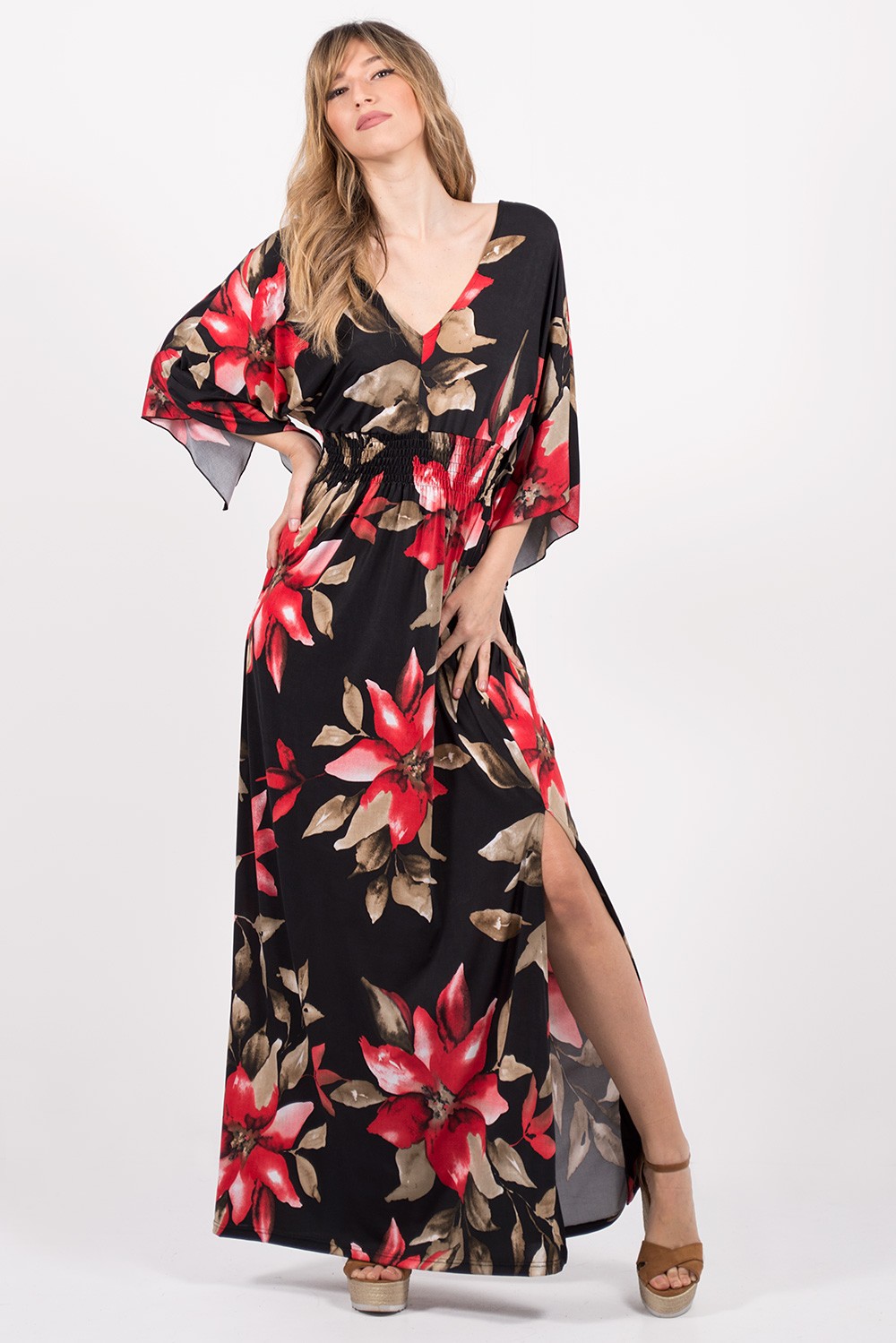 Φόρεμα maxi floral
