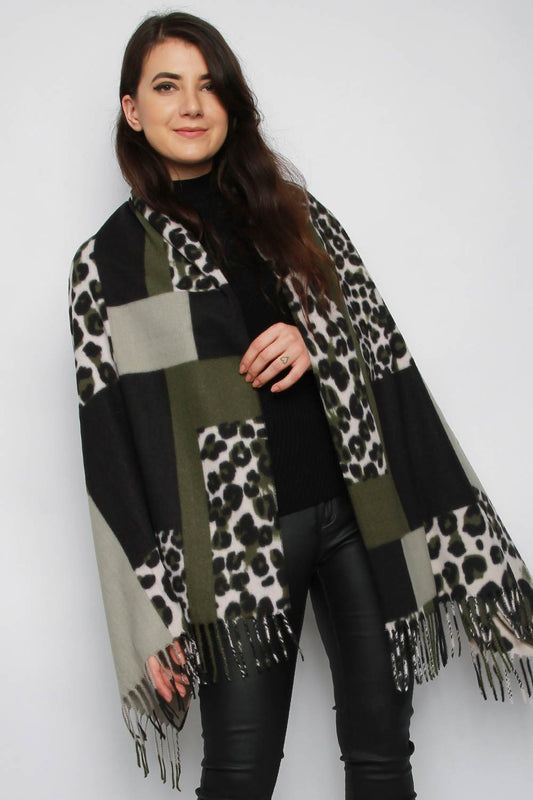 Εσάρπα Leopard Printed