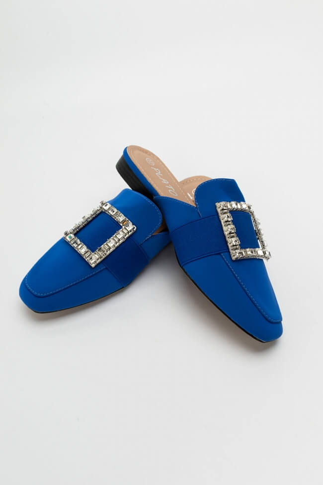 Mules satin