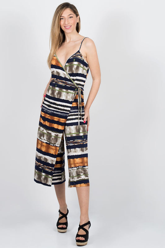 Ολόσωμη φόρμα κρουαζέ εμπριμέ