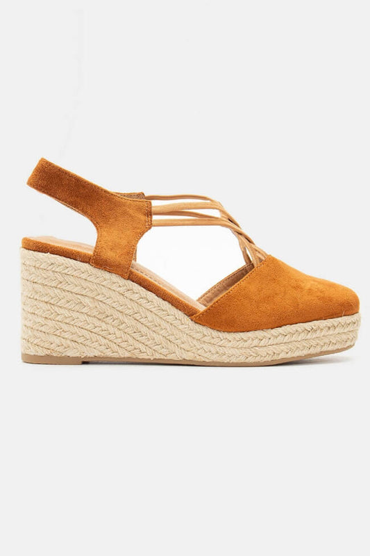 Platform Espadrilles με λάστιχο