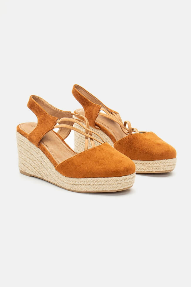 Platform Espadrilles με λάστιχο