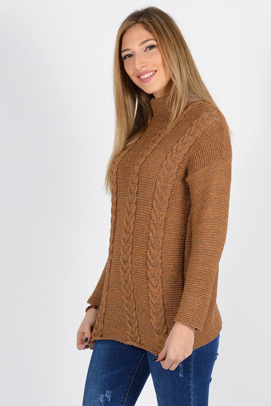 Πλεκτή μπλούζα