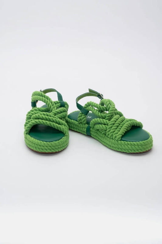 Sandals με σχοινί