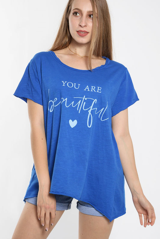 T-Shirt με στάμπα