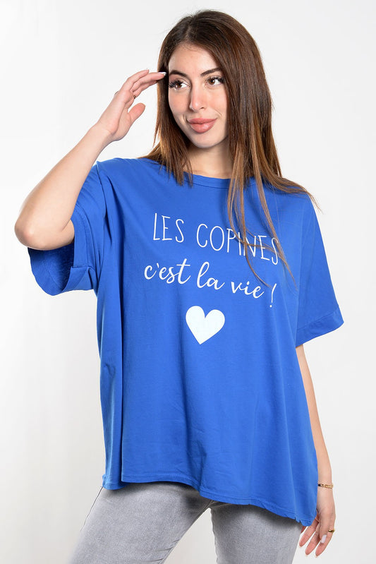 T-shirt letter printed