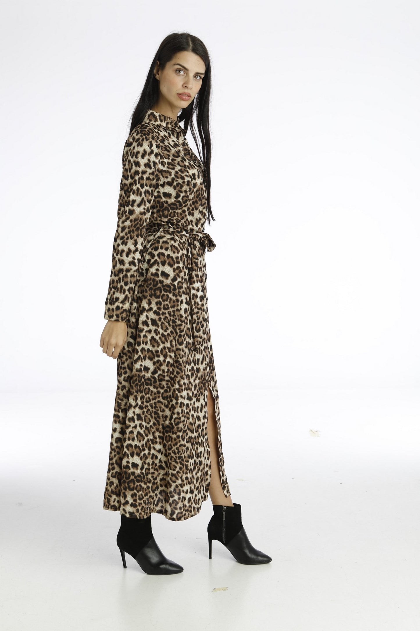Leopard Shirt Dress